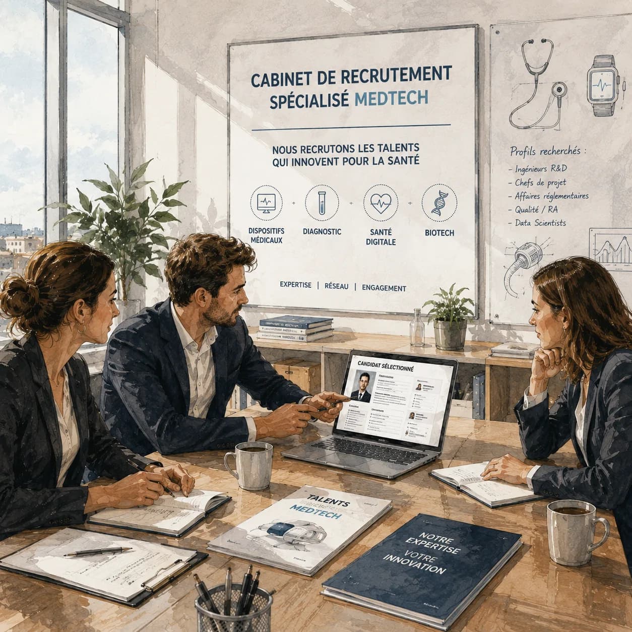 Top 5 des cabinets de recrutement MedTech en France (2026)