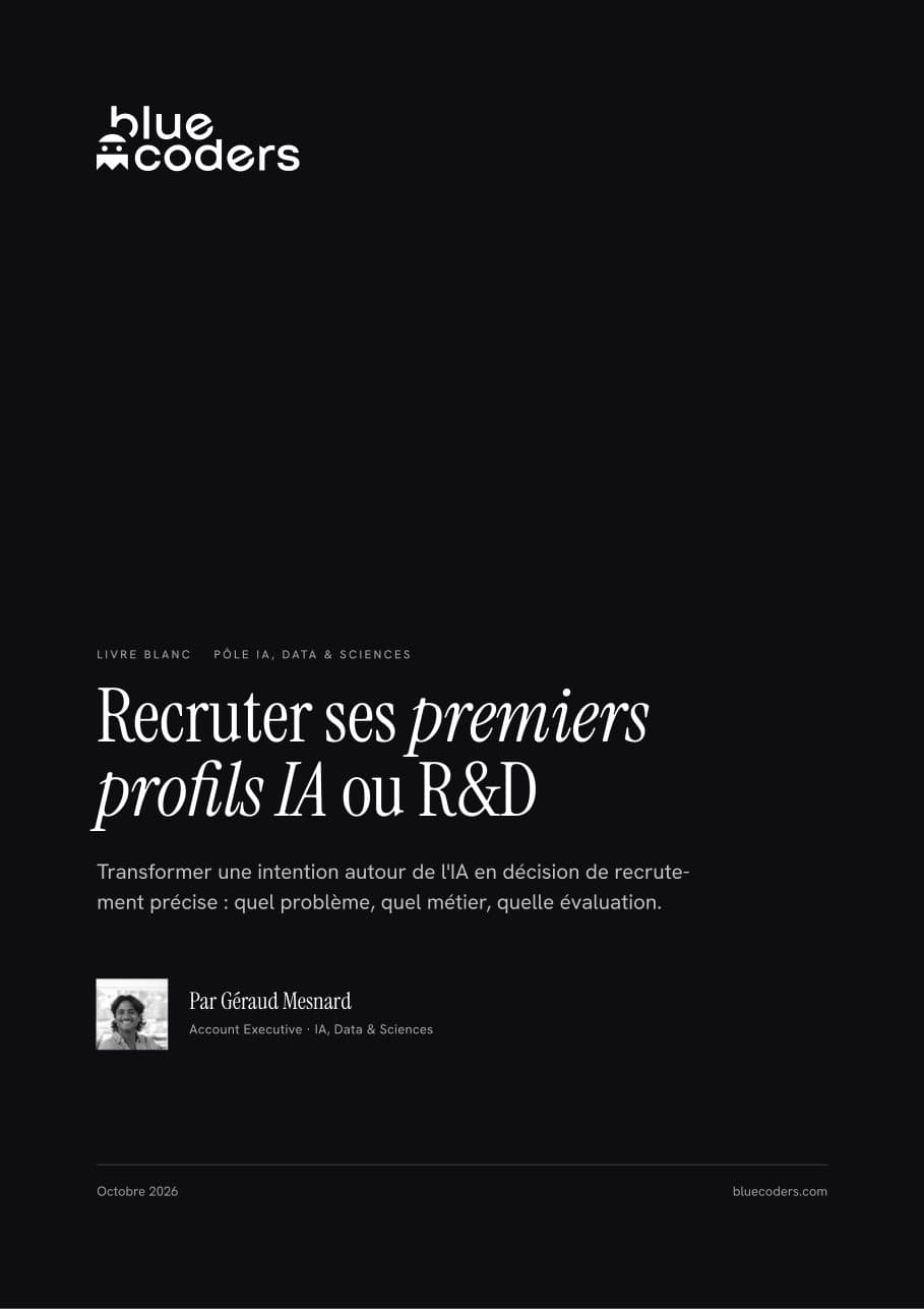 Recruter ses premiers profils IA ou R&D