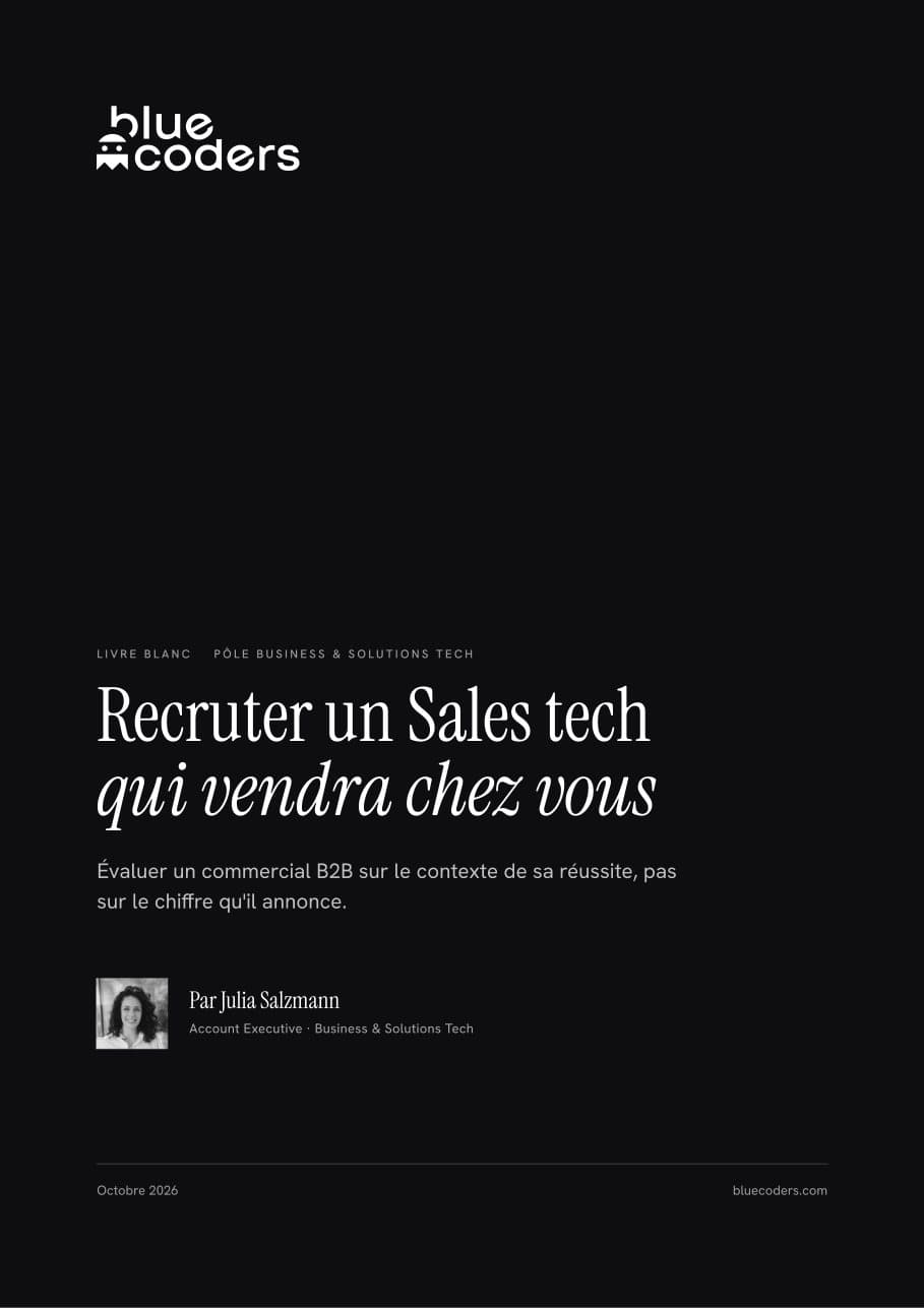 Recruter et évaluer un Sales tech